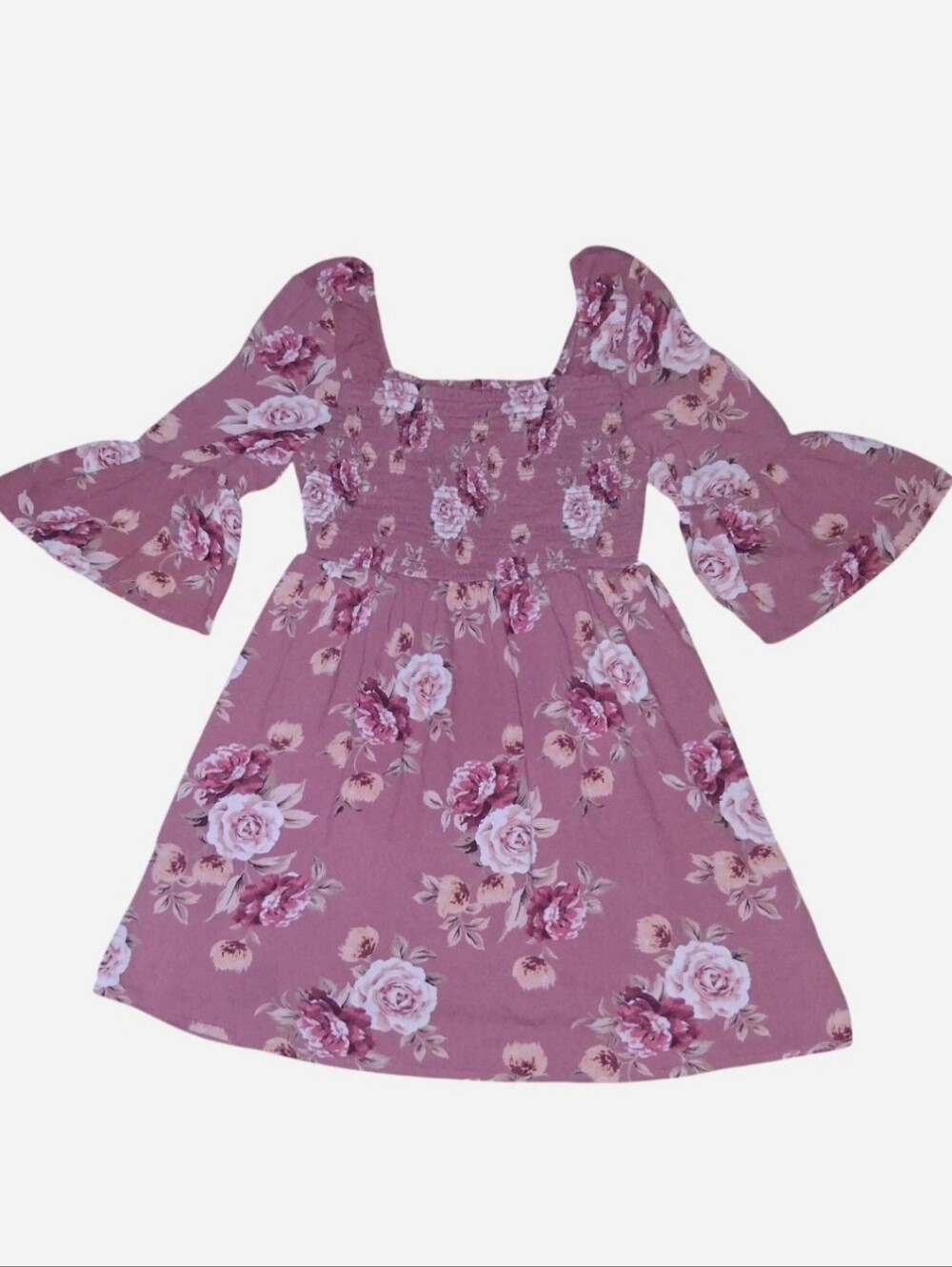 S | xhilaration pink floral dress